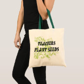 PLANT VAN LEREN TOTE BAG (Voorkant (product))