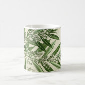 Plant van olijven Botanische illustratie KoffieMok (Center)