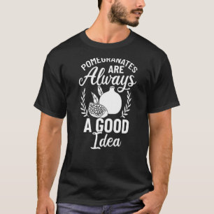 Plant van pomegranaat t-shirt
