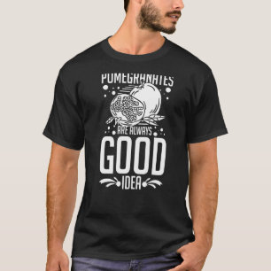 Plant van pomegranaat t-shirt