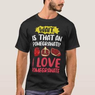 Plant van pomegranaat t-shirt