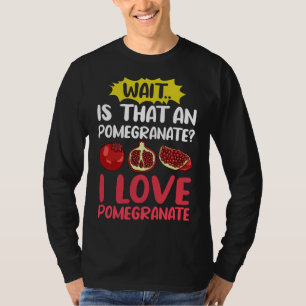 Plant van pomegranaat t-shirt