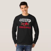 Plant van pomegranaat t-shirt (Voorkant volledig)