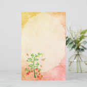 Plant van tomaten en bijen 3 (Staand voorkant)