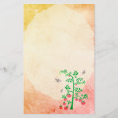 Plant van tomaten en bijen 3 (Achterkant)