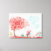 Plant van tuindieren canvas afdruk (Voorkant)