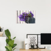 Plant van Verbena Poster (Thuiskantoor)