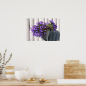 Plant van Verbena Poster (Keuken)