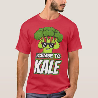 Plant Vegan Vegetarian Vegans op basis van kal T-shirt