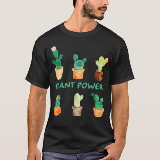 Plant vermogen t-shirt (Voorkant)