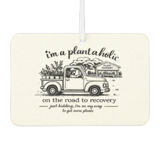 Plant-verslaafde Auto Geurverfrisser | Happy Roots Luchtverfrisser