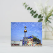 Plant voor afvalverbranding van spittelau briefkaart (Staand voorkant)