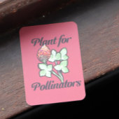 Plant voor bestuivers notitiekaartje