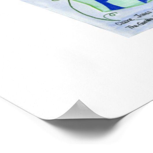 Plant voor bijen Poster (Hoek)