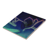 Plant voor digitale kunst en kippen tegeltje (Zijkant)