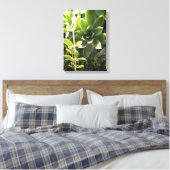Plant voor kippen en kippen op Canvas (Insitu (Slaapkamer))