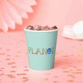 Plant voor Onze Planeet Papieren Bekers