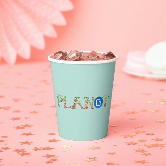 Plant voor Onze Planeet Papieren Bekers (Insitu)