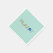 Plant voor Onze Planeet Servet (Hoek)