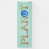 Plant voor Onze Planeet Spandoek (Verticaal)