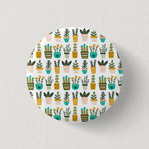 Plant Wall Art Ronde Button 3,2 Cm