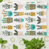 Plant Wall Art Theedoek (Gevouwen)