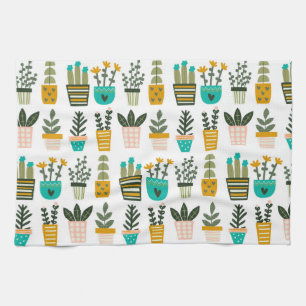 Plant Wall Art Theedoek