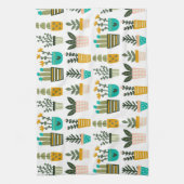 Plant Wall Art Theedoek (Verticaal)