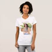 Plant Waterverf Planten T-Shirt (Voorkant volledig)