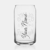 Plant Whisperer Glass Can Blikvorm Glas (Achterkant)