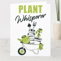 Plant Whisperer - Grappige Schattigee tuinman & Pl