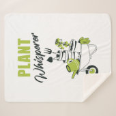Plant Whisperer - Grappige Schattigee tuinman & Pl Sherpa Deken (Voorkant (horizontaal))
