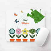 Plant Whisperer - Hoe groeit je tuin? Muismat (Met muis)