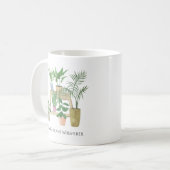 Plant Whisperer - Kamerplanten - Monogram Koffiemok (Voorkant links)