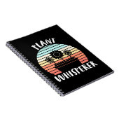 Plant Whisperer Retro  Notitieboek (Rechterzijde)