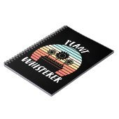 Plant Whisperer Retro  Notitieboek (Linkerzijde)