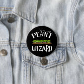 Plant Wizard Funny Gardener Ronde Button 7,6 Cm (In situ)