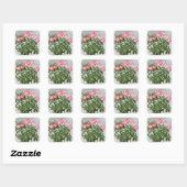 Plant woestijRoos Flowers Vierkante Sticker (Vel)
