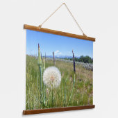 Plant zaaigoed met kalkafhangende tapestry hangend wandkleed (Gebogen)