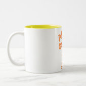 plant zaden van vreugde tweekleurige koffiemok (Links)