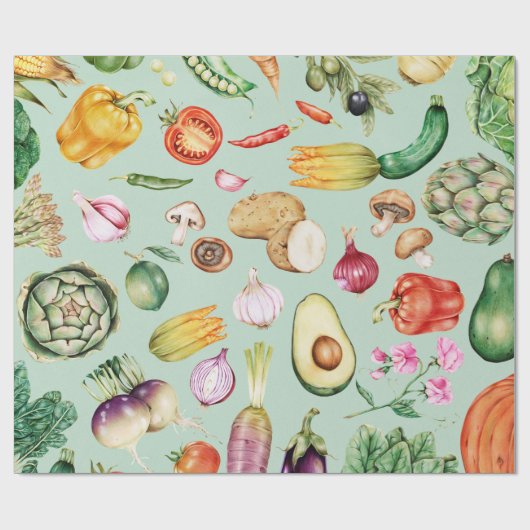 Plantaardig Cadeaupapier (Vlak)