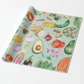 Plantaardig Cadeaupapier (Uitgerold)