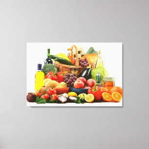 Plantaardig Canvas Afdruk