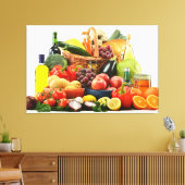 Plantaardig Canvas Afdruk (Insitu (Woonkamer))
