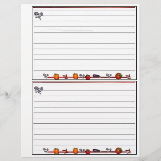 Plantaardig ontwerp Recipe Pages for Recipe Multom (Voorkant)