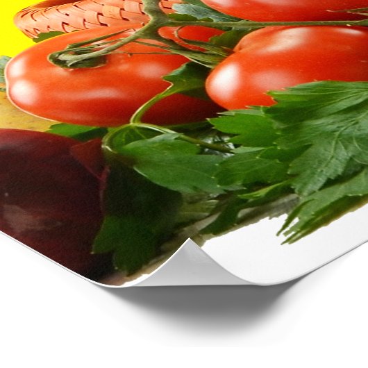 Plantaardig Poster (Hoek)