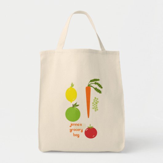 Plantaardig Tas, geschikt voor menselijke consumpt Tote Bag (Voorkant)
