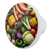 Plantaardige Aangepaste Keramische Knop (Rechts)