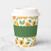 Plantaardige Abrikozen  Papieren Bekers (Achterkant)