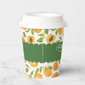 Plantaardige Abrikozen  Papieren Bekers (Rechts)